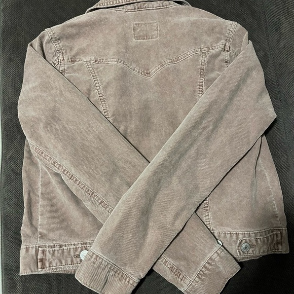 🍂AE Shrunken Corduroy Light Brown Jacket. - Picture 5 of 5